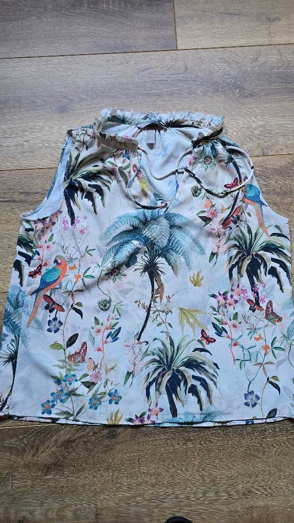 Nieuwe gekleurde top van H&M maat 40, Maat 38/40 (M), H&M, Meerkleurig, Nieuw