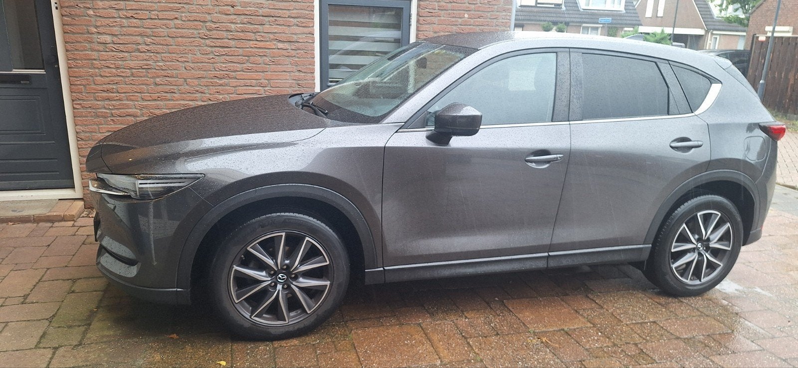 Mazda CX-5 2.0 Skyactiv-g 165pk 2WD Aut 2018 Grijs, Auto's, 1998 cc, 164 pk, Zwart, 4 cilinders