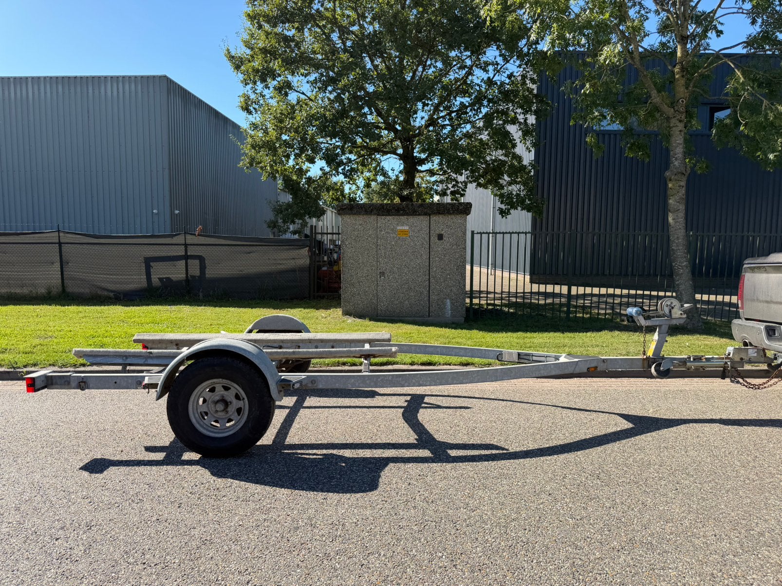 Enkel-as boottrailer, Ophalen, Minder dan 6 meter, Overige typen, Minder dan 1500 kg