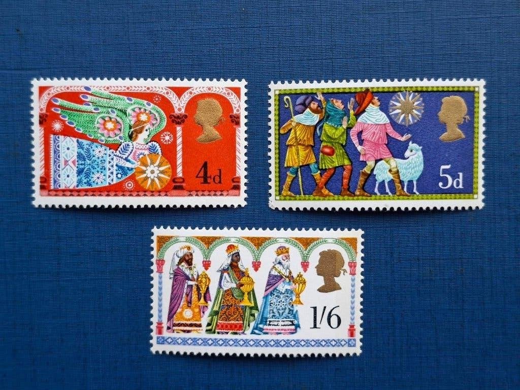 Postzegel UK 1969 PF Serie Kerstzegels 31-05, Ophalen of Verzenden, Postfris