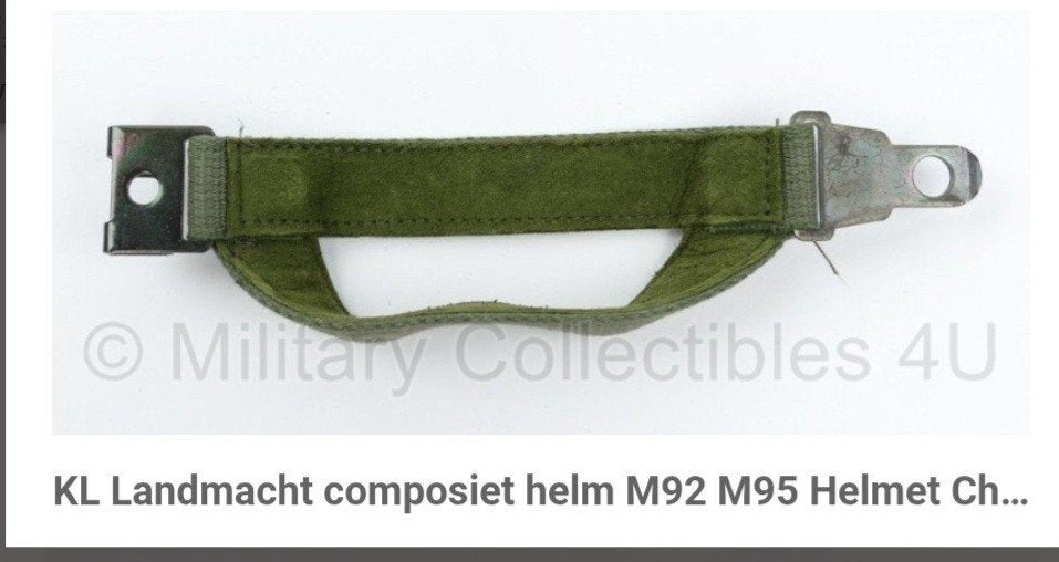 GEZOCHT kinbandje voor de M95 helm, Verzenden, Landmacht, Nederland, Helm of Baret