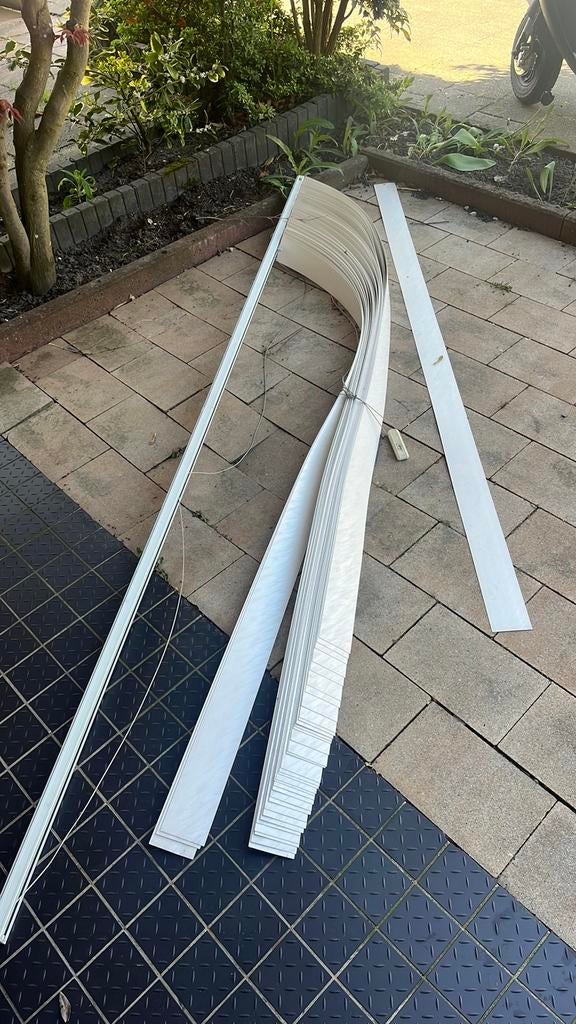 Luxaflex lamellen voor schuifpui, Huis en Inrichting, Ophalen, Zo goed als nieuw, 200 cm of meer