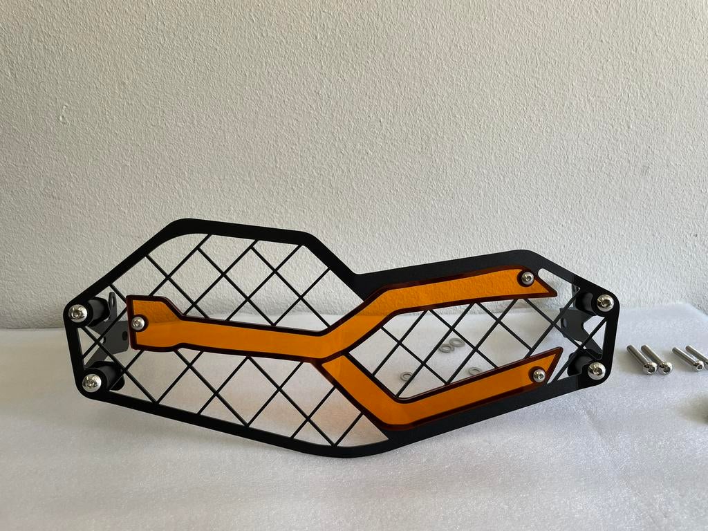 BMW GS koplamp protector tekoop! F 750 850 GS oranje, Ophalen of Verzenden