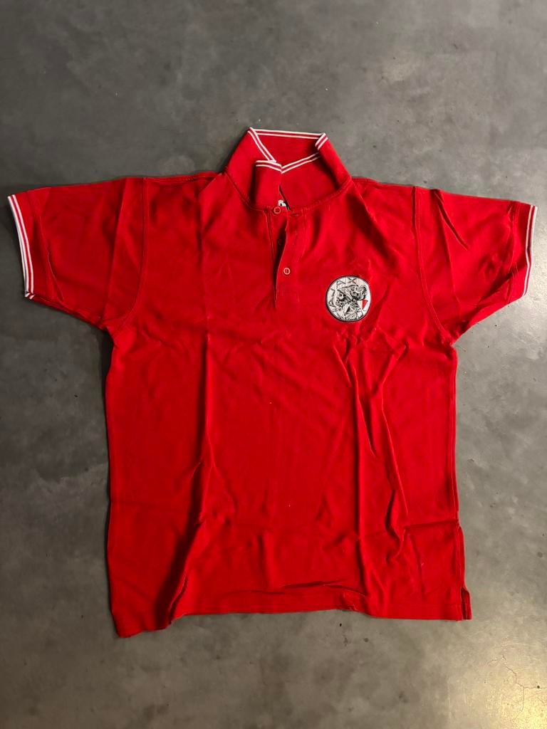 AJAX polo 1900 VAK410 maat L, Verzenden, Zo goed als nieuw, Blauw