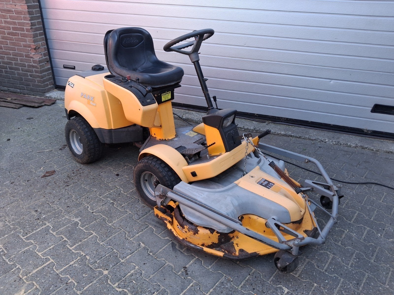 stiga park royal met werk, Ophalen, Gebruikt, 90 tot 120 cm, Stiga