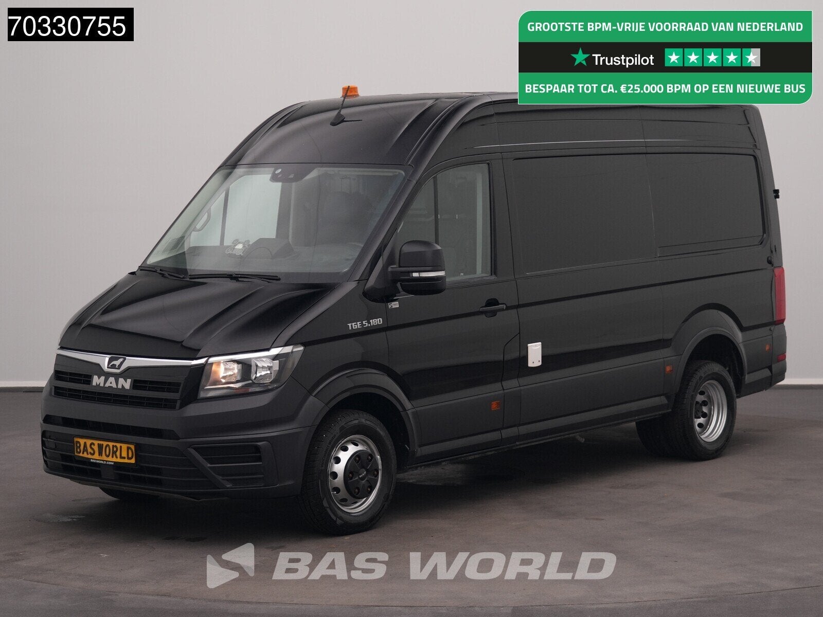 MAN TGE 5.180 Automaat Dubbellucht L3H3 Trekhaak Navi Airco, Auto's, Bestelauto's, Automaat, Gebruikt, Euro 6, 4 cilinders