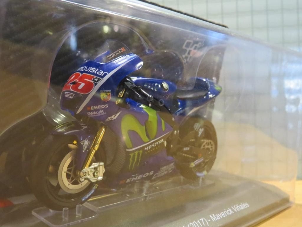 Maverick Vinales Yamaha YZR-M1 2017 1:18 diecast, Hobby en Vrije tijd, Serviceclientele@altaya.be, Nieuw, Ophalen of Verzenden