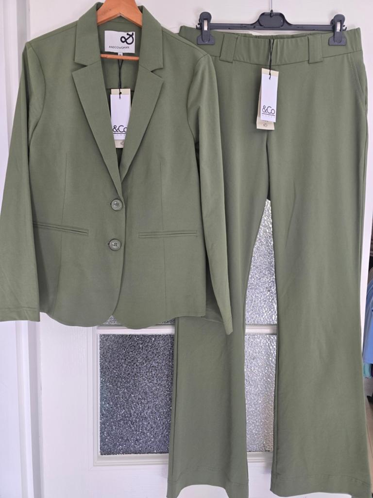 Nieuw &co woman andcowoman and cowoman xl pak olive travel, Ophalen of Verzenden, Nieuw, Maat 46/48 (XL) of groter, Groen