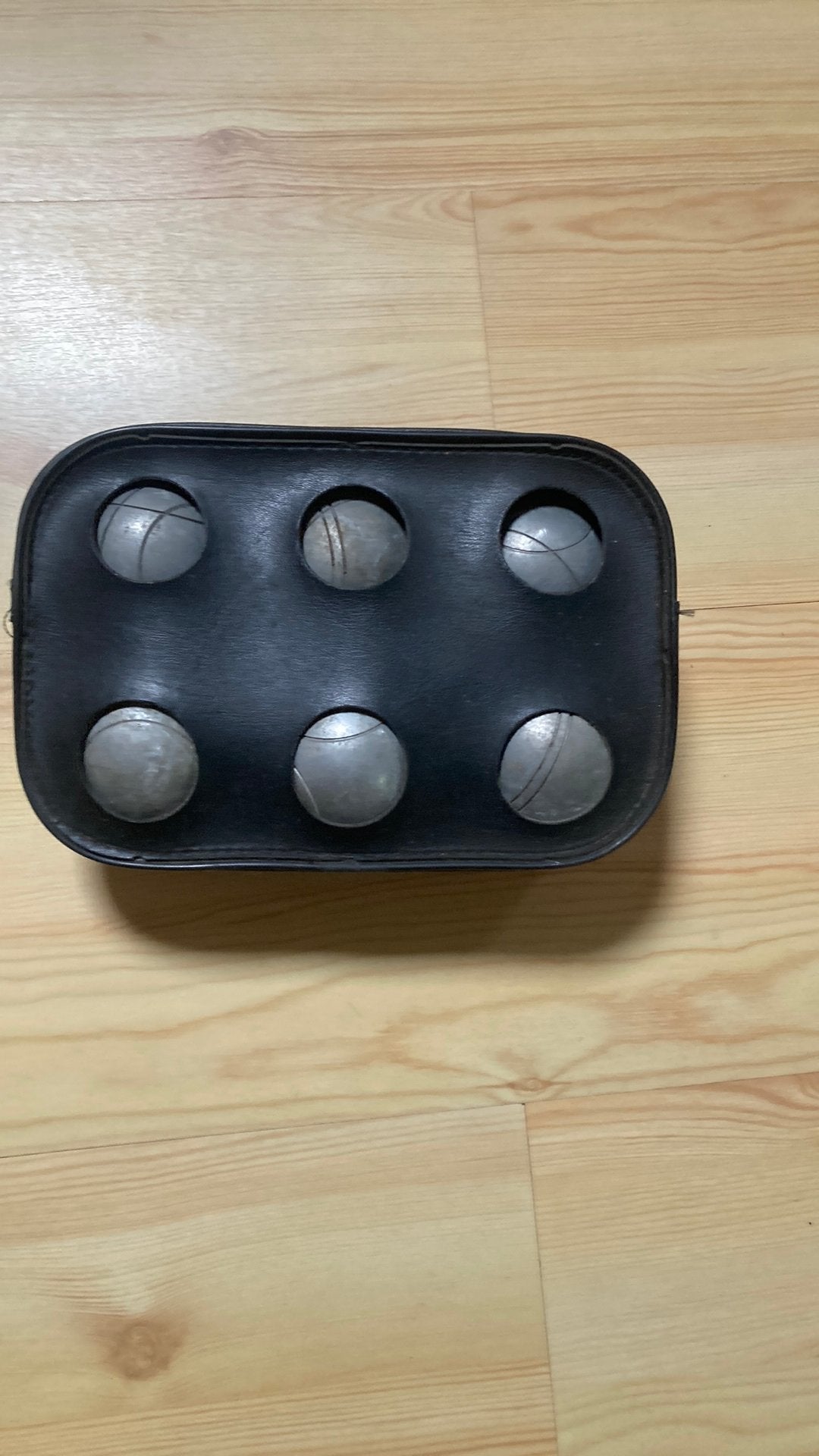 Jeu de boules, Ophalen, Gebruikt