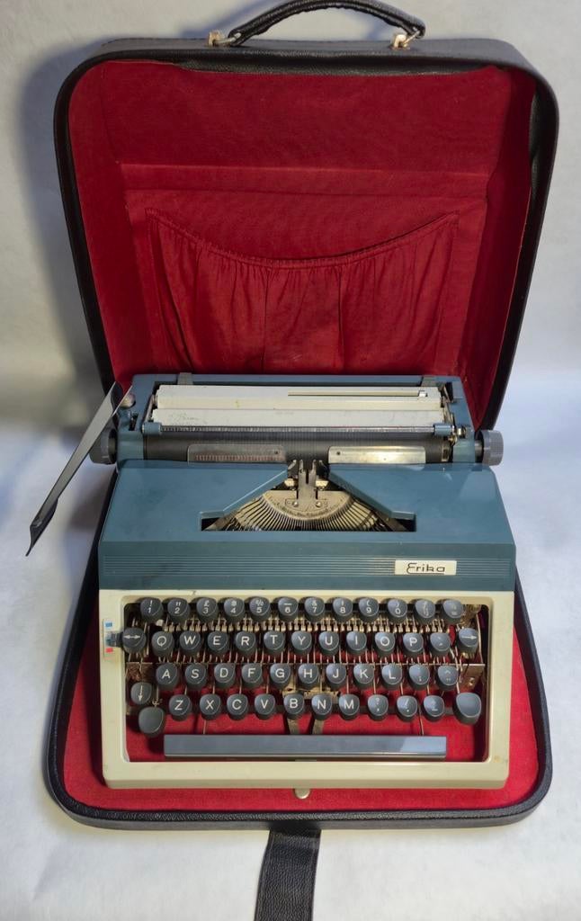 Erika Model 30 schrijfmachine -  Werkend typewriter, Ophalen of Verzenden