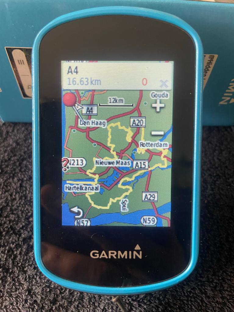 Garmin eTrex Touch 25 GPS met korte en lange USB-kabel, Ophalen of Verzenden, Gebruikt, Navigatie of Gps