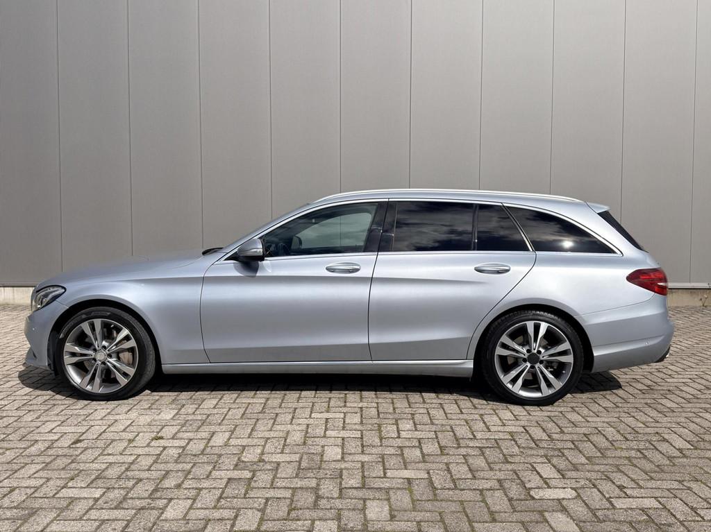 Mercedes C-klasse Estate 350e Avantgarde LED|NL Auto|Dealer, Automaat, Achterwielaandrijving, Gebruikt, Met garantie (alle)