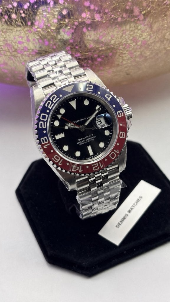 GMT Master II Pepsi 126710BLRO Jubilee Oyster, Ophalen, DW, Waterdicht, Denniswatchesnoreply@kpn.nl