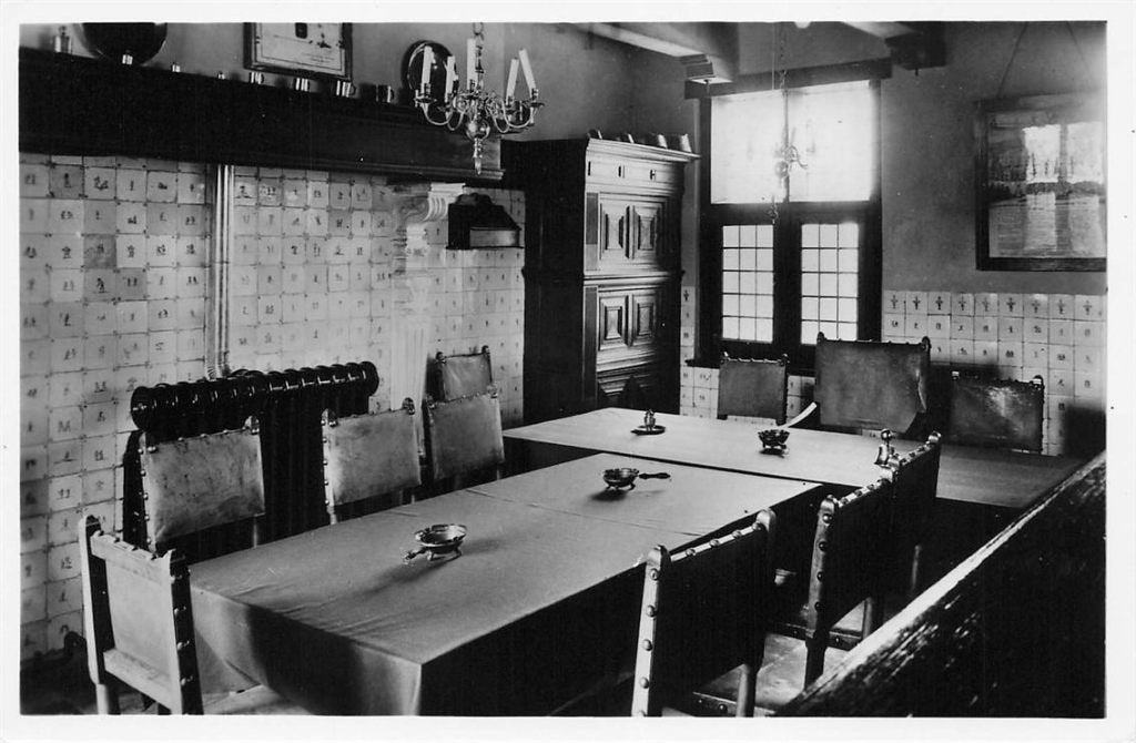 703-084-041 Raadszaal Jisp, Verzenden, Voor 1920, Noord-Holland