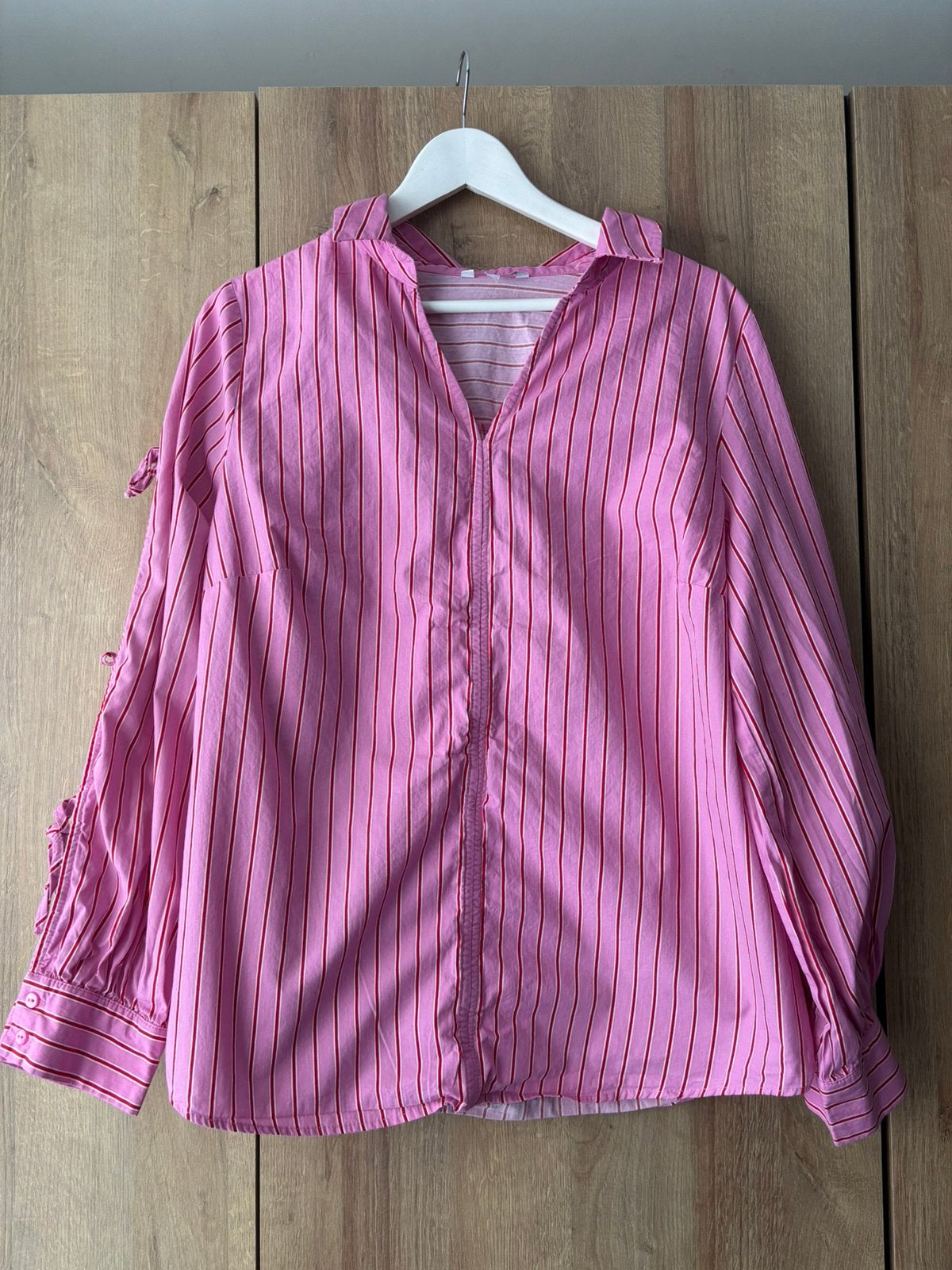 Blouse ms mode maat 46, Ophalen of Verzenden, Zo goed als nieuw, Maat 46/48 (XL) of groter, Roze