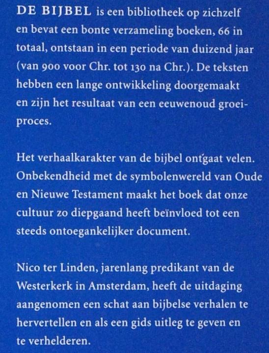 Het verhaal gaat (1996), Boeken, Verzenden, Zo goed als nieuw, Nico ter Linden