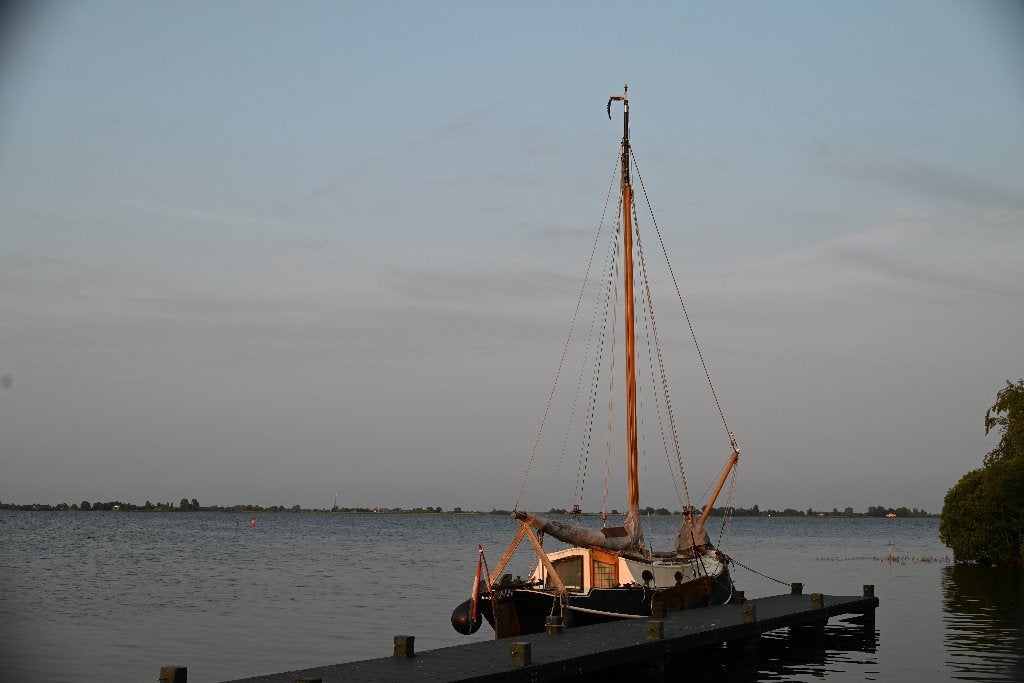 Westerdijk zeeschouw, Watersport en Boten, Platbodems, 9 m, Gebruikt, Binnenboordmotor, Koeling