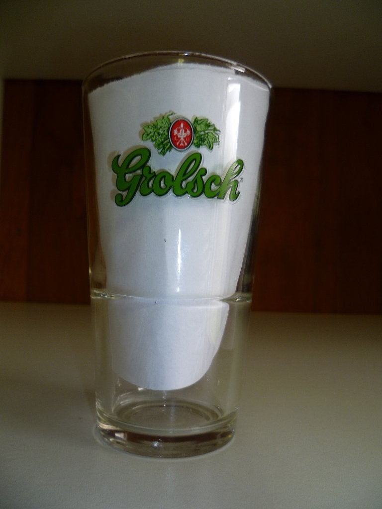 Grolsch, Ophalen of Verzenden, Zo goed als nieuw, Glas of Glazen, Grolsch