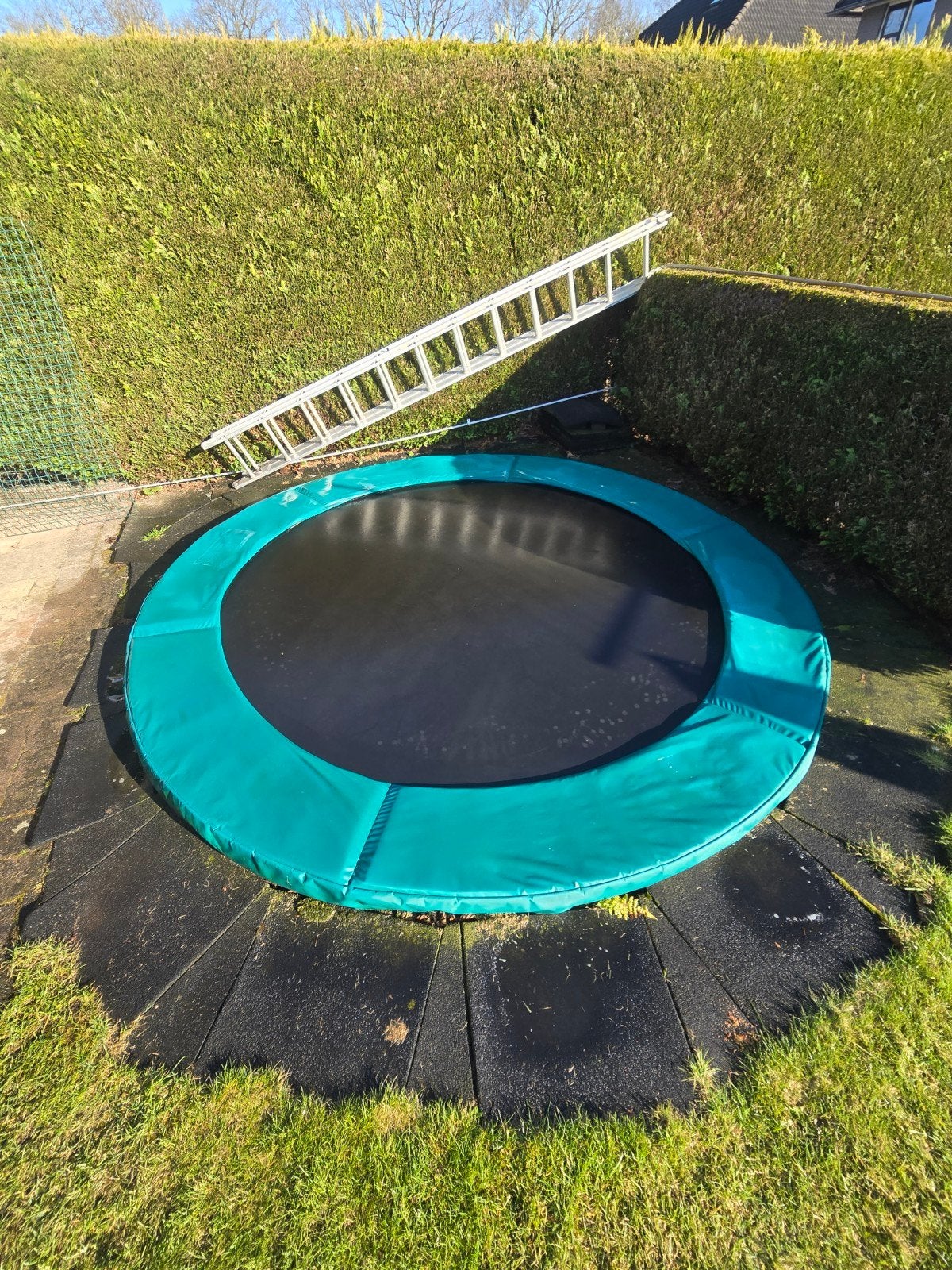 Magic Circle Trampoline 300cm met korte ingraafpoten, Ophalen
