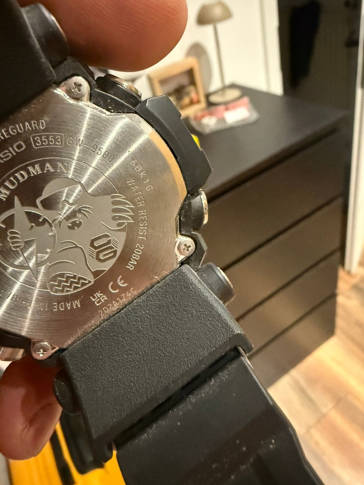 Casio G-Shock Mudman GW-9500, Ophalen, Casio, Kunststof, Gebruikt