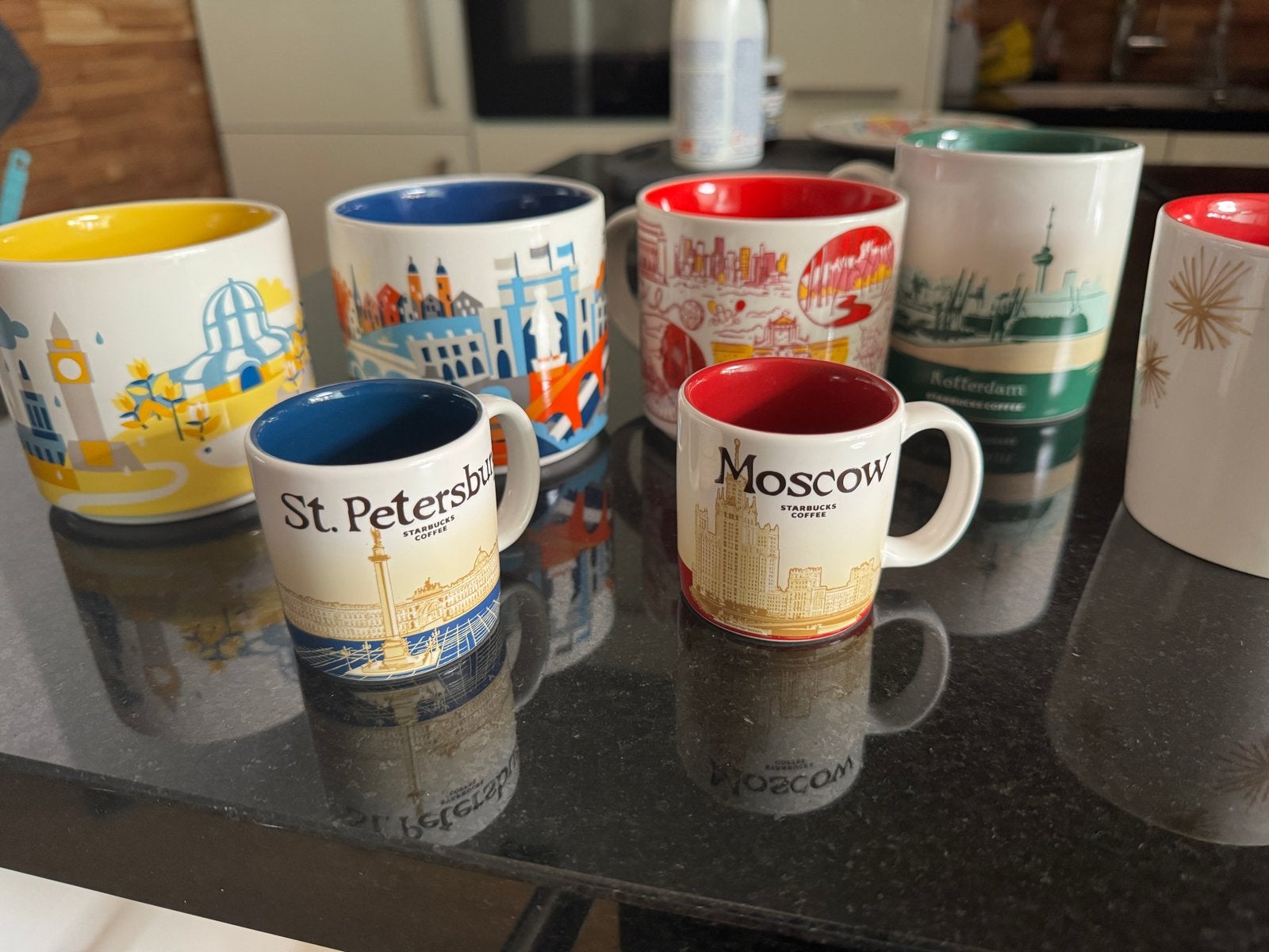 Starbucks City Mugs Collectie - Zeldzaam Diverse Steden, Verzenden, Zo goed als nieuw