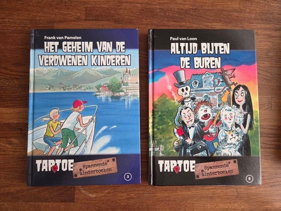 2 Taptoe boeken, Ophalen of Verzenden, Gelezen, Frank van Pamelen, Paul van Loon