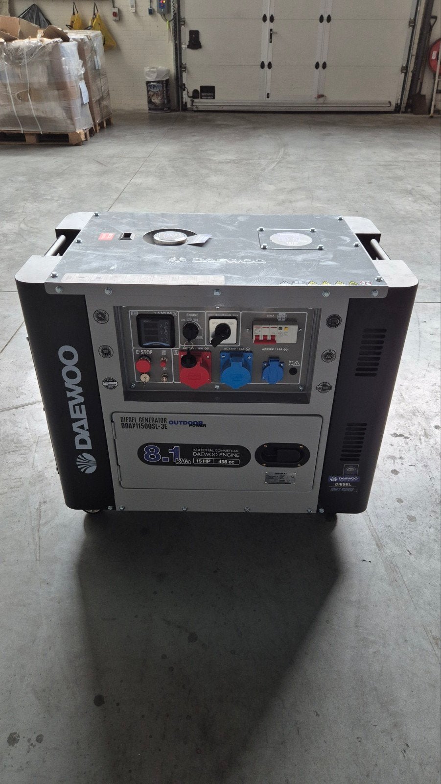 Nieuwe Daewoo Dieselgenerator 8.1 kVA, Ophalen, Nieuw