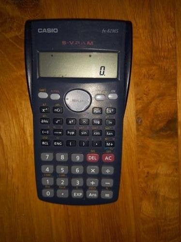 Casio Casio fx-82MS rekenmachine, Diversen, Ophalen of Verzenden, Gebruikt