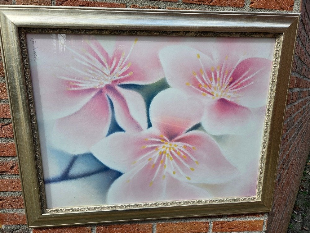 schilderij caroline wenig bloemen, Ophalen of Verzenden, 'T Olde Gre-j, Info@toldegrej.nl, Endepoelstraat 20f Didam