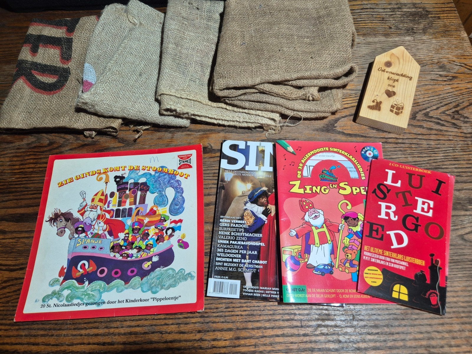 lot sinterklaas spullen, Diversen, Ophalen of Verzenden, Gebruikt