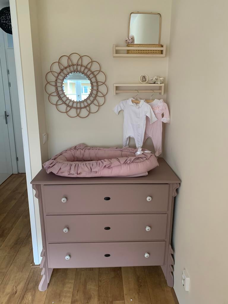 Brocante commode / ladekast, Huis en Inrichting, Ophalen, Gebruikt, 50 tot 100 cm, 3 of 4 laden