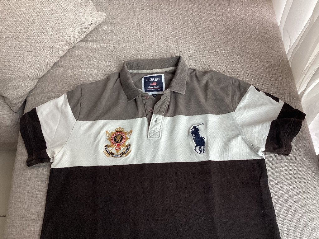 U.S. Polo Assn. Polo Heren XL – 100% Katoen – Nette Staat, Ophalen of Verzenden, Gedragen, Maat 56/58 (XL), U.S. Polo Assn.