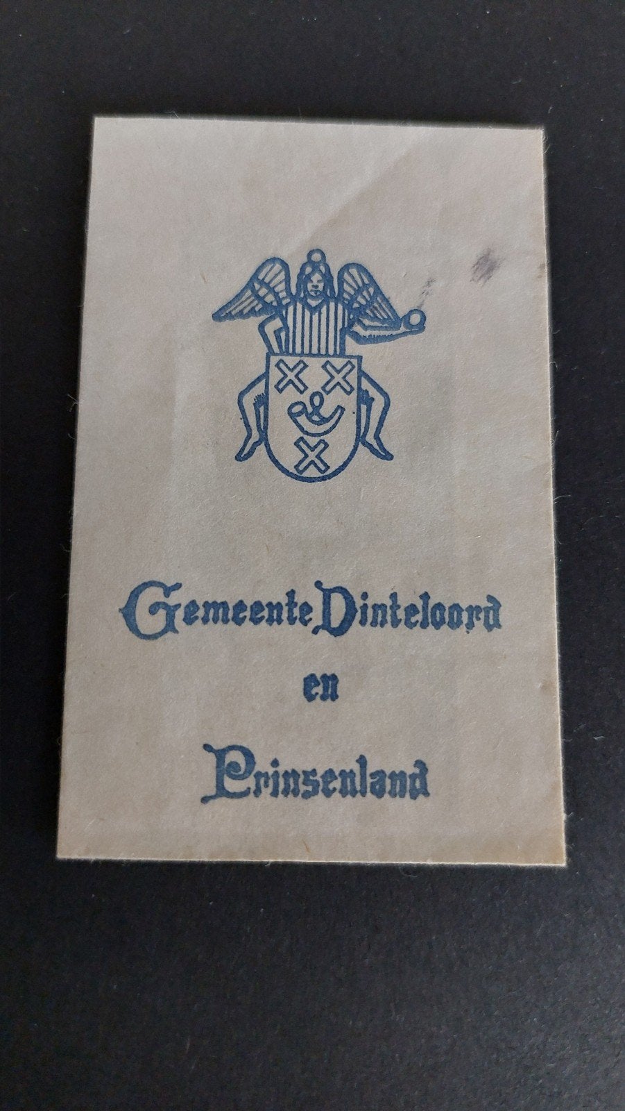Gemeente Dinteloord en Prinsenland, Verzenden, Nederland