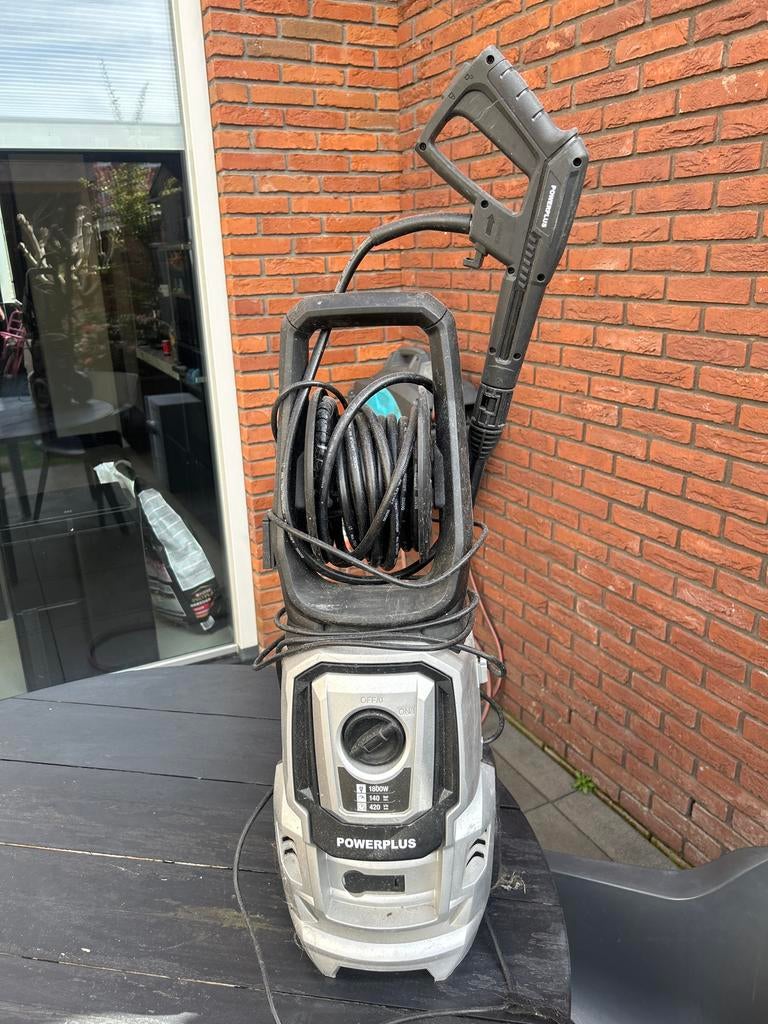 Hoge drukreiniger Powerplus, Ophalen of Verzenden, Gebruikt, Elektrisch