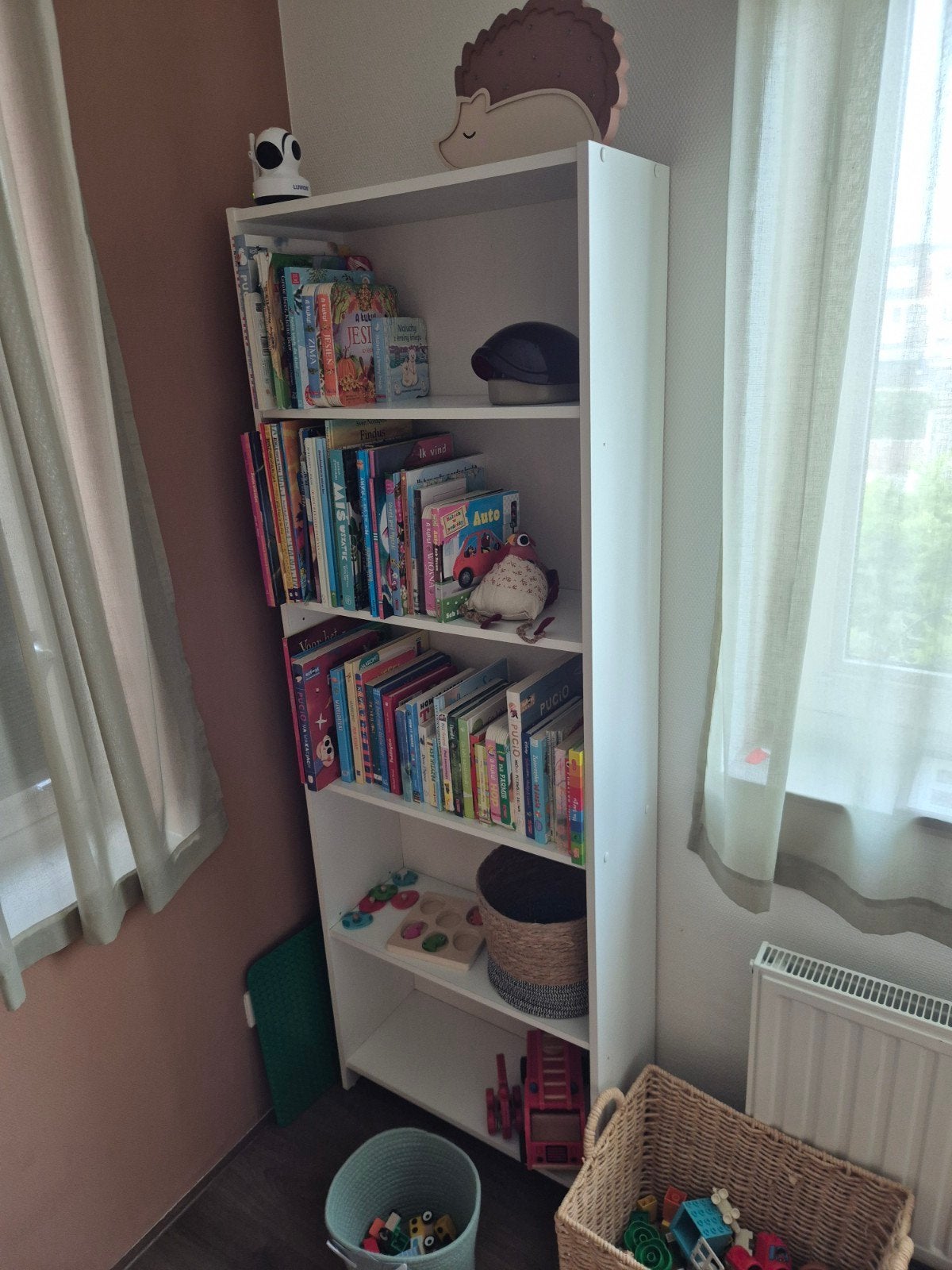Simpele witte boekenkast, Ophalen, Minder dan 25 cm, 50 tot 100 cm, 150 tot 200 cm