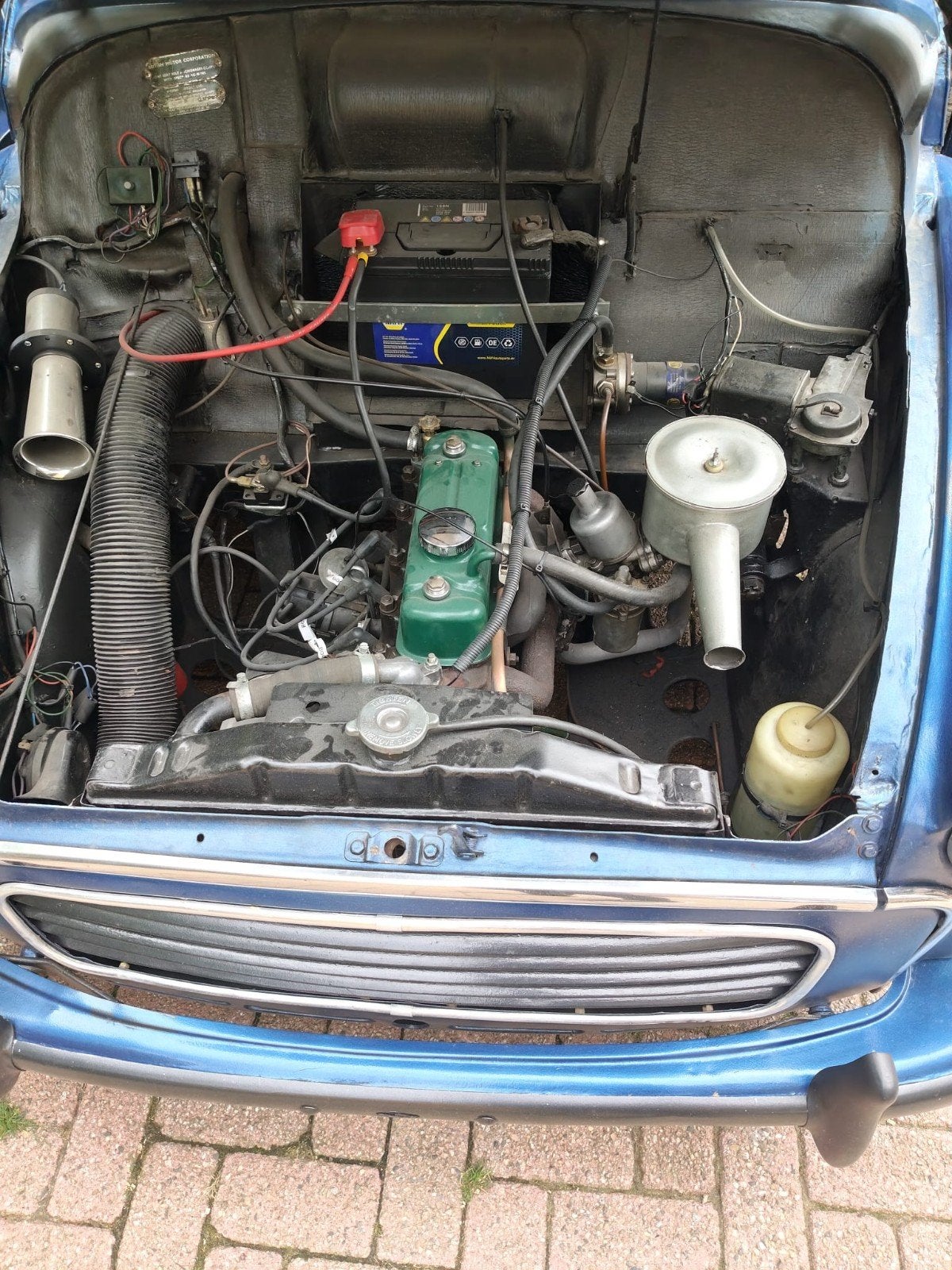 Morris Minor Motorblok & Versnellingsbak - Gereviseerd, Ophalen, Gereviseerd, Oldtimer onderdelen