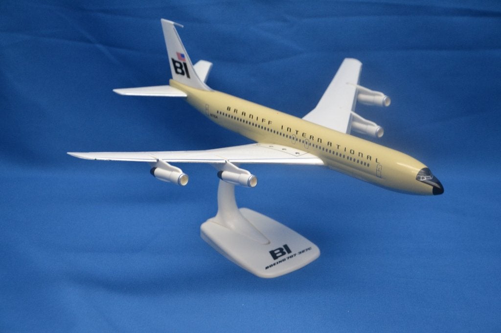 Boeing B707-300 Braniff Solid Beige (nieuw), Schaalmodel, ., Nieuw, Ophalen of Verzenden