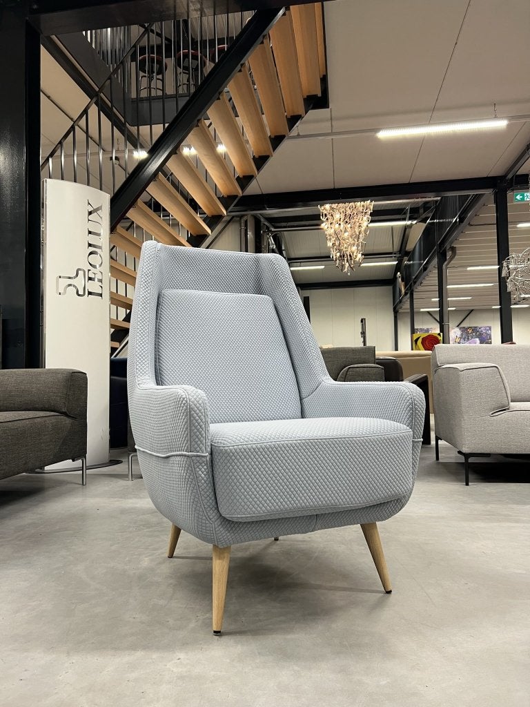 2 Nieuw Gelderland Hold Tide Fauteuils Mosaic stof Stoelen, Nieuw, Ophalen of Verzenden, Info@gelderlanddesign.com, Gelderland