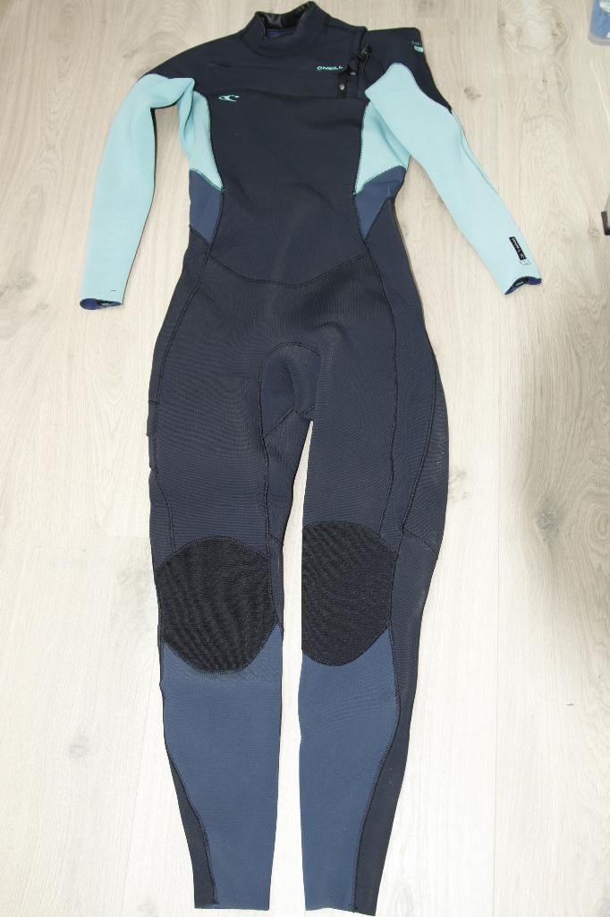 Wetsuit Oneill dames maat 8 4/3 zwart blauw, Wetsuit, Ophalen of Verzenden, Dame, Oneill