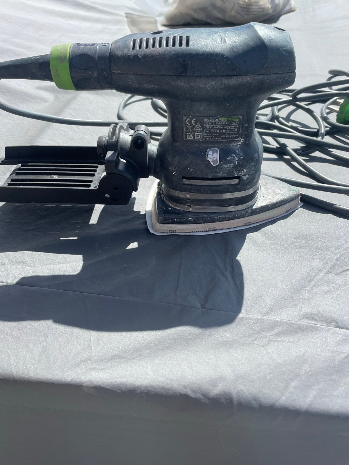 Festool DTS 400 EQ Vlakschuurmachine, Ophalen of Verzenden, Gebruikt, Minder dan 600 watt, Vlakschuurmachine
