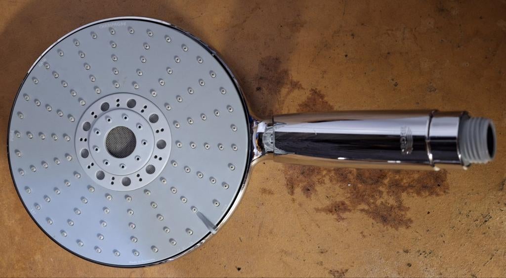 Grohe handdouche rond 16 cm chroom, Doe-het-zelf en Verbouw, Ophalen of Verzenden, Nieuw, Chroom, Douche