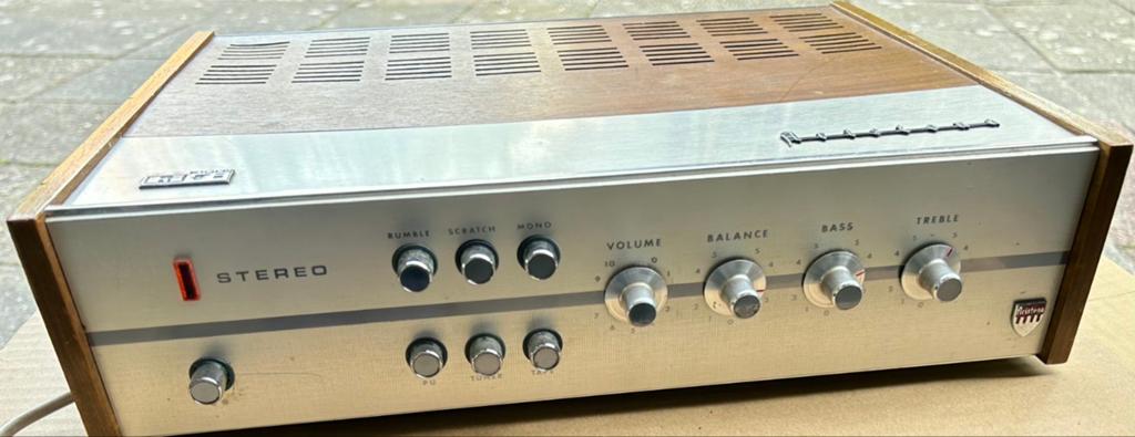 Aristona Model  SA5923 versterker, Audio, Tv en Foto, Versterkers en Receivers, Ophalen of Verzenden, Gebruikt, Minder dan 60 watt