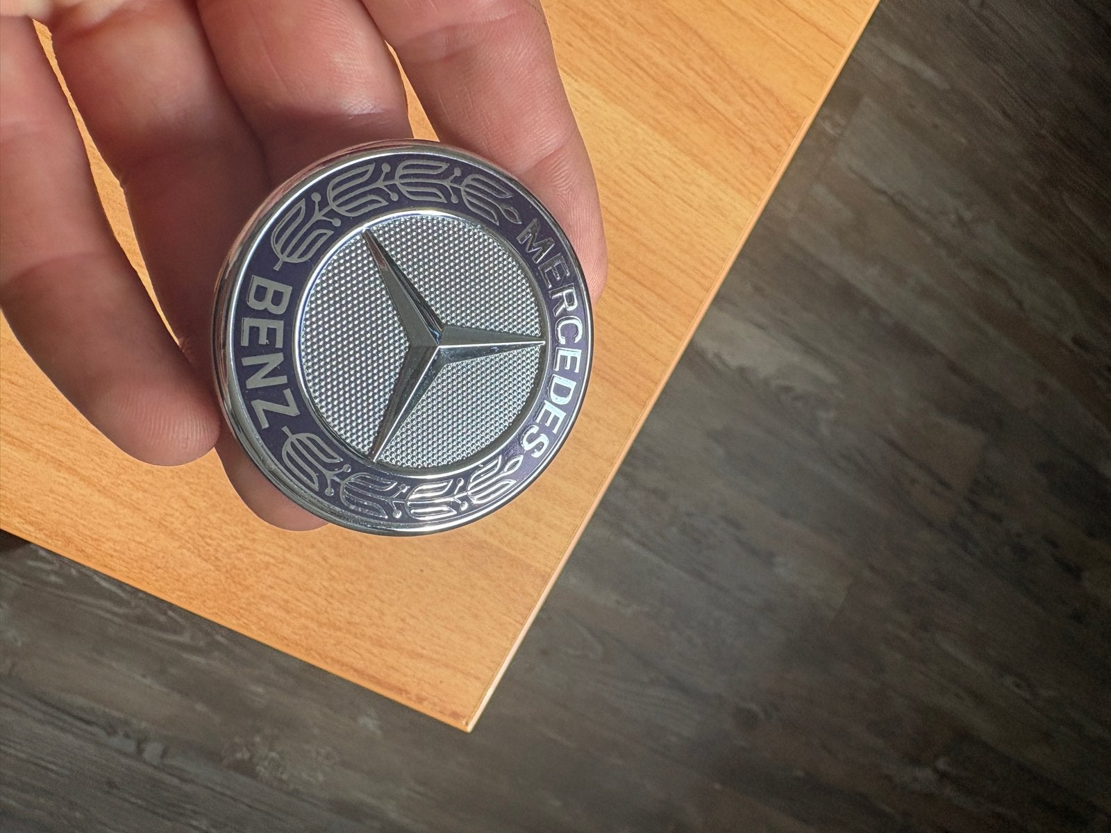 Embleem motorkap Mercedes GLC AMG 43 2017, Ophalen, Gebruikt, Achter, Mercedes-Benz