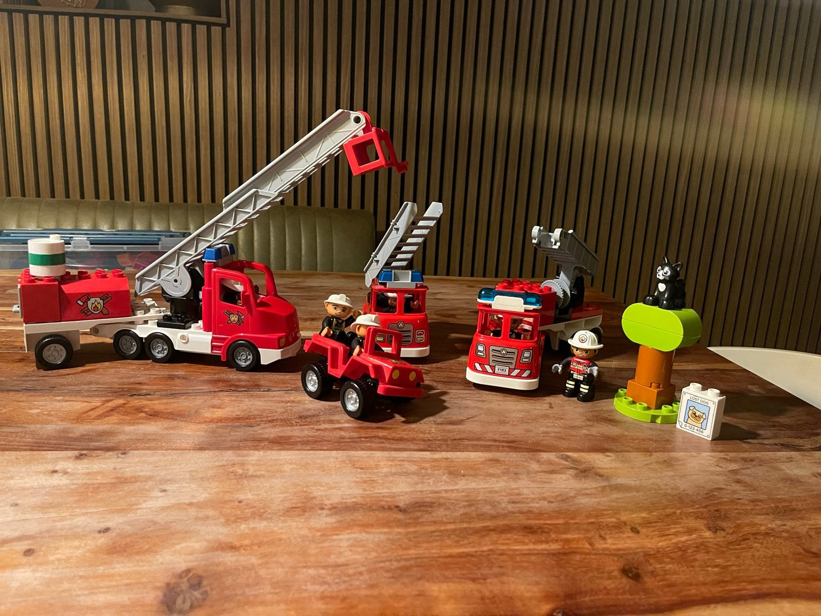 LEGO Duplo Brandweer, Ophalen of Verzenden, Gebruikt, Overige merken