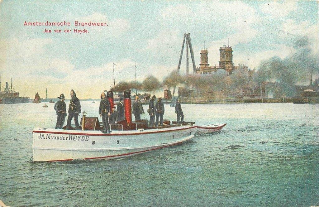 701-261-013 Amsterdam Brandweer, Verzenden, Voor 1920, Noord-Holland