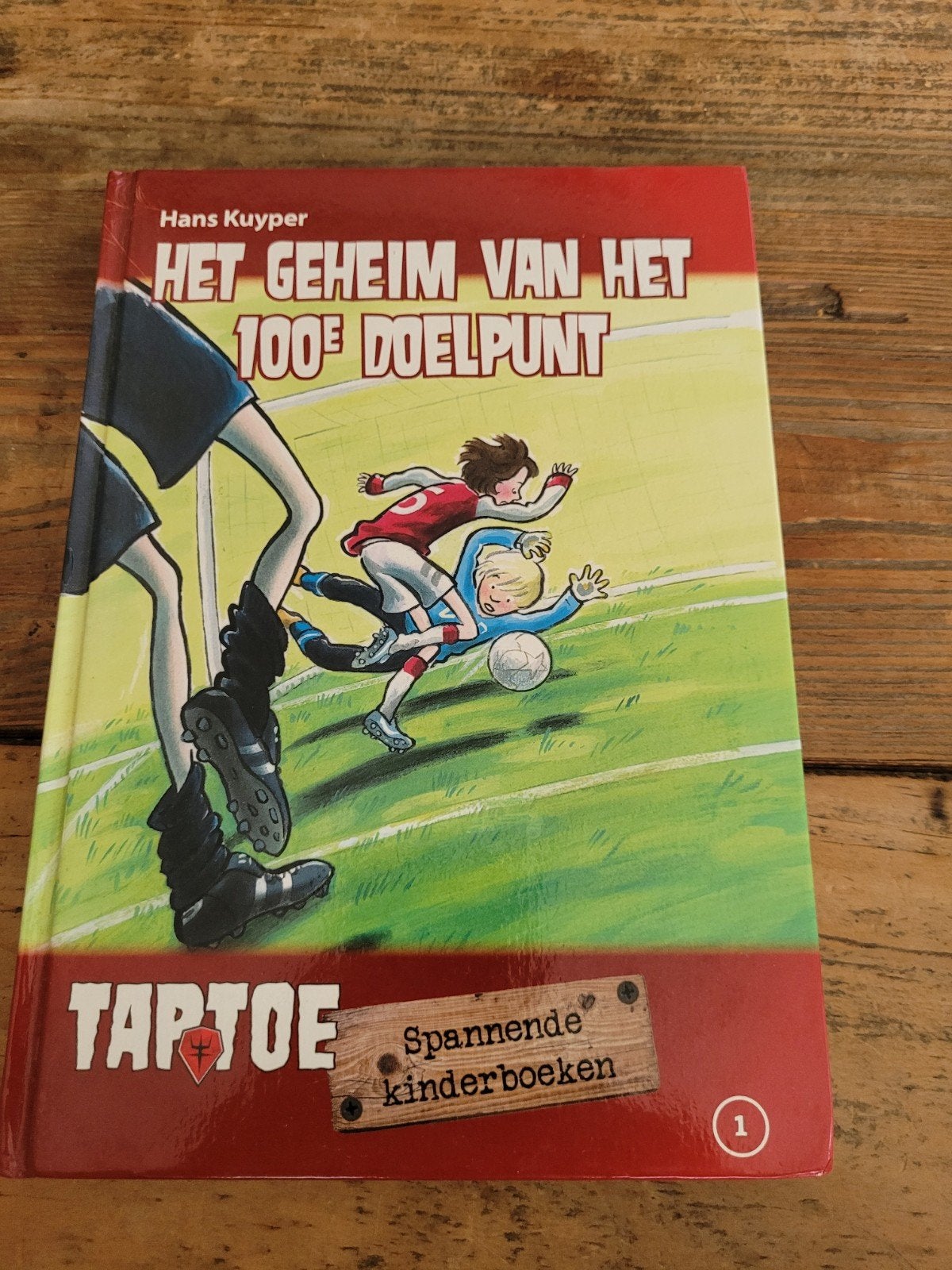 Het Geheim van het 100e Doelpunt - Hans Kuyper, Boeken, Ophalen of Verzenden, Zo goed als nieuw, Hans Kuyper, Fictie algemeen