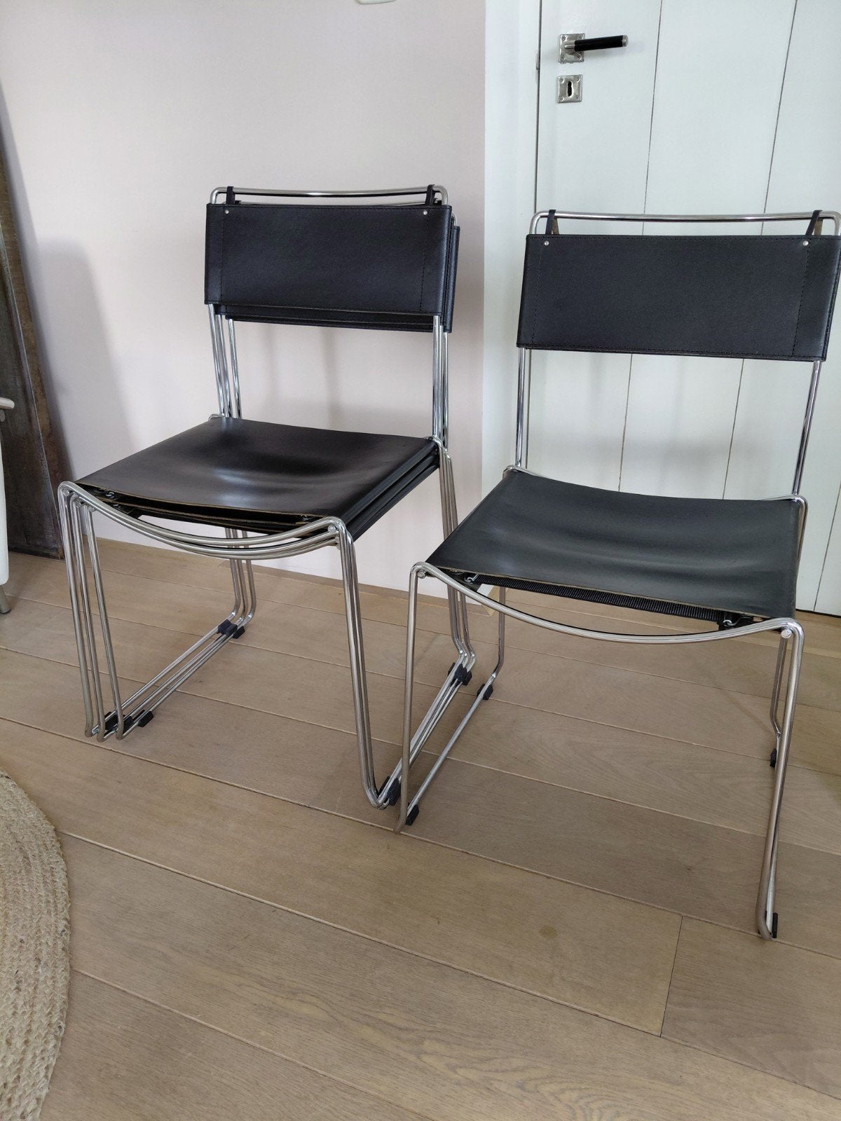 Vintage Italiaanse stoelen van Giandomenico Belotti, Ophalen