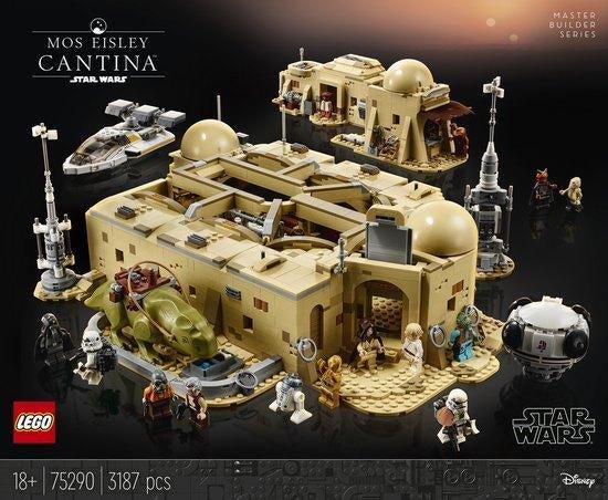LEGO - 75290 - NIEUW - Star Wars - Mos Eisley Cantina, LEGO A/S, Nieuw, Ophalen of Verzenden, LEGO A/S