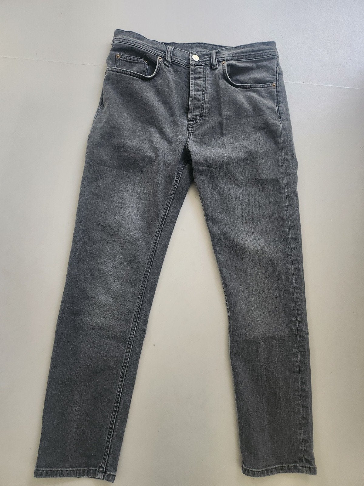 Acne Studios jeans / spijkerbroek grijs, Kleding | Heren, Spijkerbroeken en Jeans, Acne Studios, Overige jeansmaten, Ophalen of Verzenden