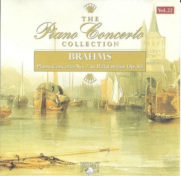 Cd Brahms: Piano Concerto No. 2 - Piano Concerto Collection, Ophalen of Verzenden, Romantiek, Zo goed als nieuw, Orkest of Ballet
